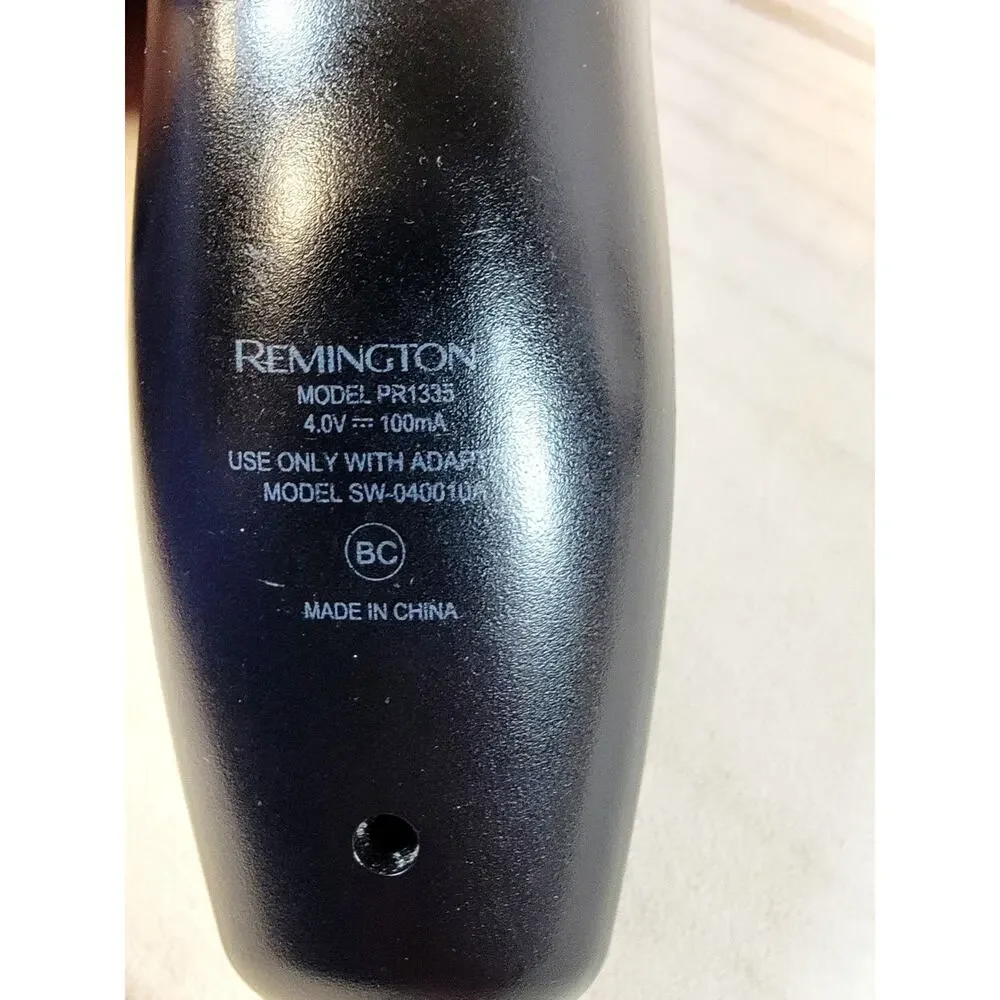 Remington PR1335 Men's Shaver Cordless Built in Pop-Up Beard Trimmer W/ Charger
